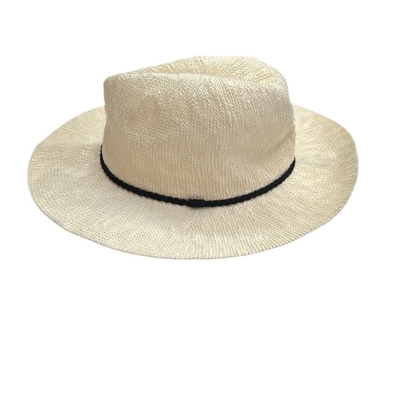 RACHEL ZOE. Black and Cream Hat Elegant Accessory - Picture 10 of 13